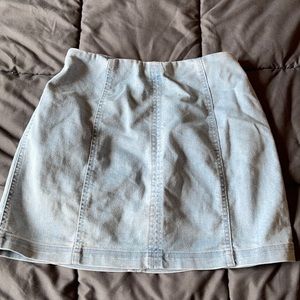 Denim skirt size small